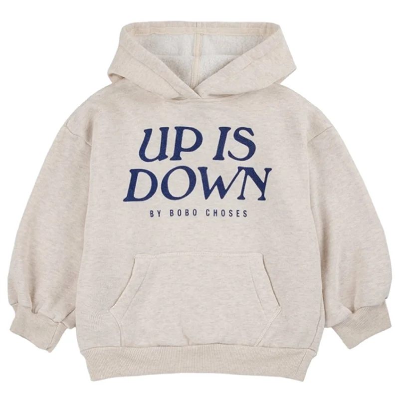 Bobo Choses Beige Up Is Down Hoodie