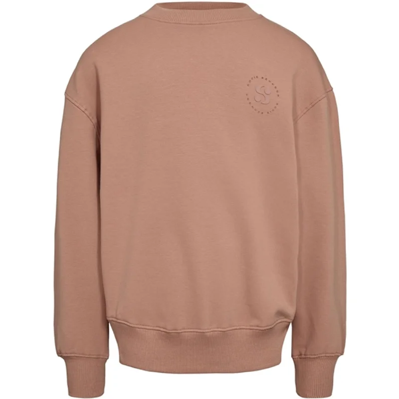 Sofie Schnoor Rosy Camel Solid Sweatshirt