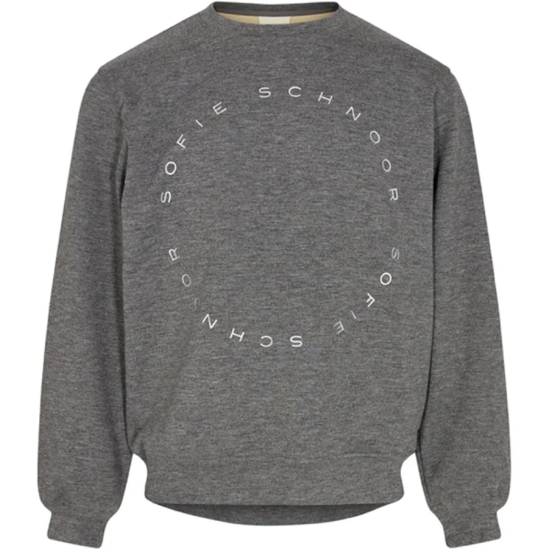 Sofie Schnoor Young Grey Melange Sweatshirt