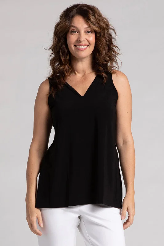 Reversible Go To Tank Relax | Black