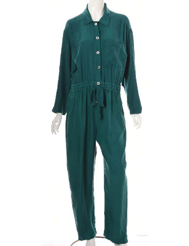 100% Silk Jumpsuit