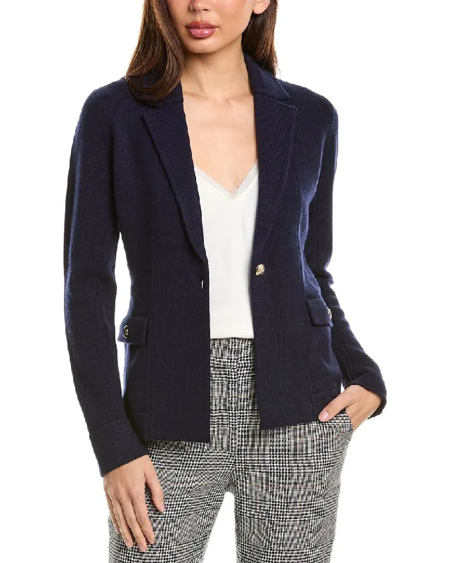 Bruno Magli Wool & Cashmere-Blend Sweater Blazer