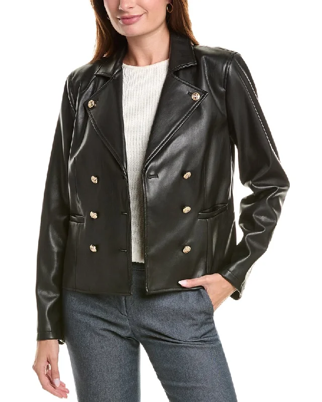 Elie Tahari Double-Breasted Jacket