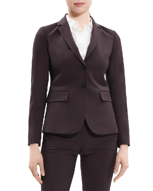 Theory   Carissa Wool-Blend Suit